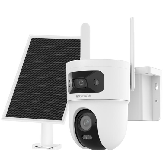 Hikvision DS-2CFSP8-D/4G 4+4MP 7/24 Güneş Enerjili 4G Çift Lensli PT Kamera
